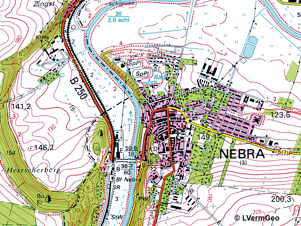 Historische Topographische Karten 1:25 000