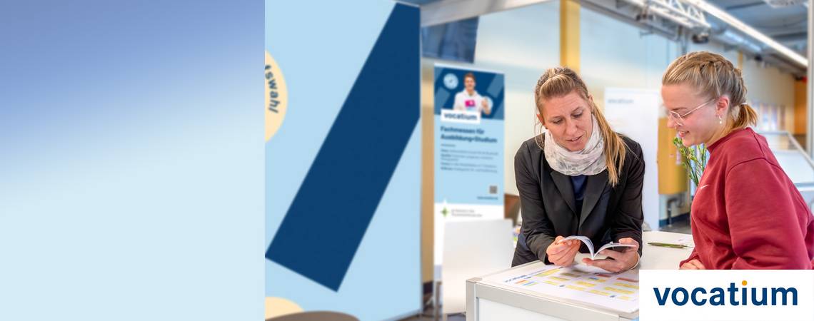 Deine zukünftige Ausbildung? Natürlich im LVermGeo!  Lerne uns und unsere Ausbildungsberufe auf den vocatium Messen in Halle (Saale) und Magdeburg kennen.