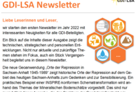 Newsletter GDI-LSA 1/2022 News