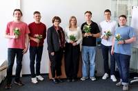 Begrüßung der Absolventen durch die Präsidentin des LVermGeo
