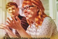 6. Arbeitgeberinfotag der Landesverwaltungen  © JBA Das LVermGeo präsentiert sich in der Jugendberufsagentur Magdeburg