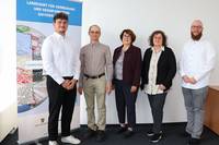 Vier Vermessungsoberinspektorenanwärter (VOIA) starten ihre Ausbildung im LVermGeo  © LVermGeo ST Vier Vermessungsoberinspektorenanwärter (VOIA) starten ihre Ausbildung im LVermGeo