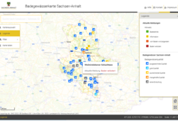 Abb. 1: Geoanwendung "Badegewässerkarte Sachsen-Anhalt“ (https://www.geodatenportal.sachsen-anhalt.de/mapapps/resources/apps/badegewaesserkarte/index.html?lang=de, 02.08.2023) Abb. 1: Geoanwendung "Badegewässerkarte Sachsen-Anhalt“ (https://www.geodatenportal.sachsen-anhalt.de/mapapps/resources/apps/badegewaesserkarte/index.html?lang=de, 02.08.2023)