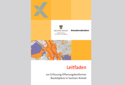 Abb. 2: Leitfaden zur Erfassung XPlanungskonformer Bauleitpläne in Sachsen-Anhalt (www.lsaurl.de/xplanung, 06.07.2023)
