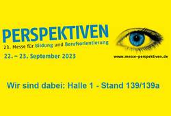 Das LVermGeo präsentiert Ausbildungsangebote auf der Messe Perspektiven vom 22.-23.09.2023