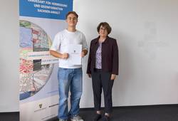 Ernennung des neuen Vermessungsreferendars im LVermGeo Ernennung des neuen Vermessungsreferendars im LVermGeo