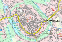 basemap.de Präsentationsausgabe 1:10 000 Gardelegen