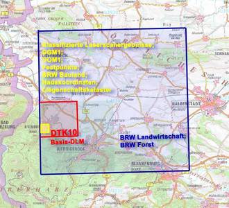 lvermgeo geodaten karten geoanwend lage testdaten © LVermGeo