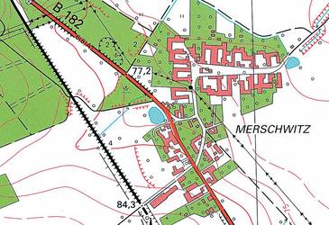 Historische Topographische Karte 1:10 000, Ausgabe Staat © LVermGeo