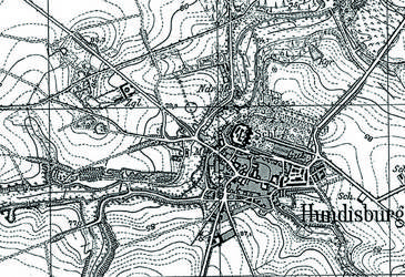 Meßtischblatt 1:25 000 © LVermGeo