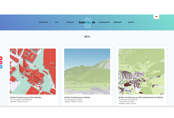 Abb. 2: basemap.de, 3D-Beta Dienste (https://basemap.de/beta/, 11.01.2024)