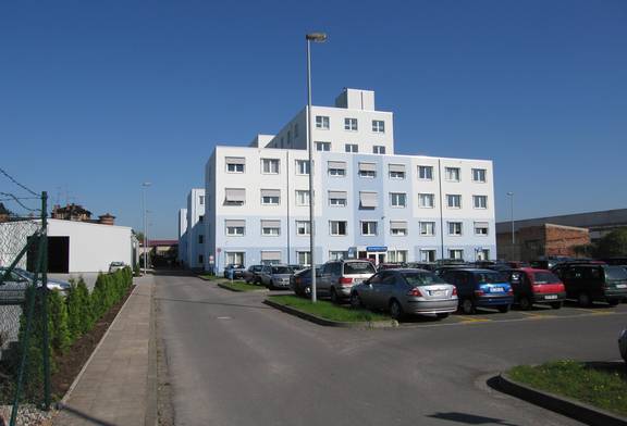 Altes Bürogebäude des Geokompetenz-Centers Dessau-Roßlau