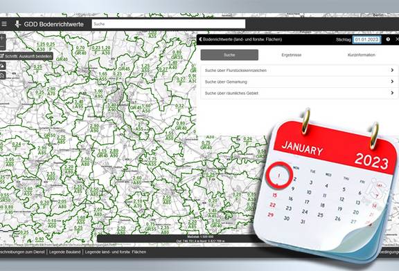 Geodatendienst Bodenrichtwerte