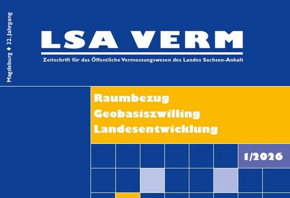 Titelbild LSA VERM 01_2026 © LVermGeo ST Titelbild LSA VERM 01_2026