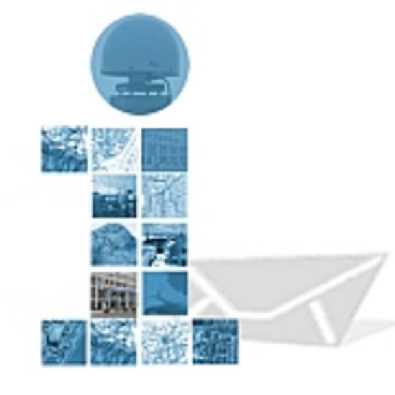 Logo des Infobriefes als Kleinbuchstabe "i" mit Briefumschlag © LVermGeo Logo des Infobriefes als Kleinbuchstabe "i" mit Briefumschlag